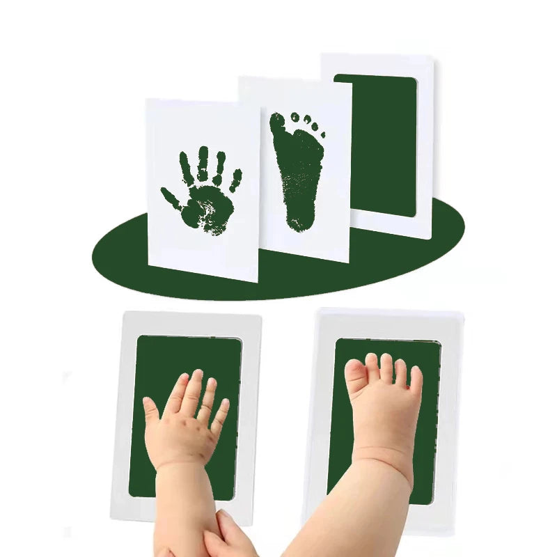 Kit de Huellas de Manos y Pies para Bebé con Portafotos