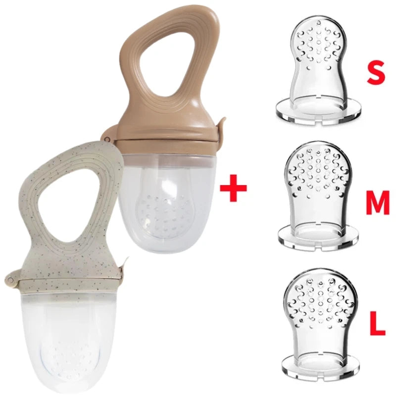 Alimentador Antiahogo de Silicona para Bebés