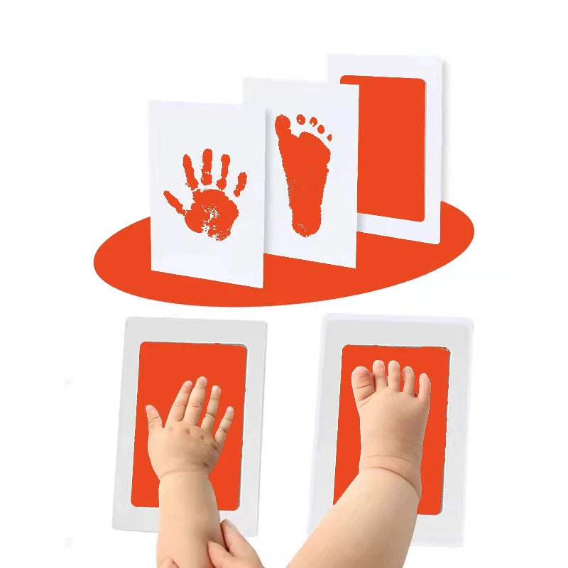 Kit de Huellas de Manos y Pies para Bebé con Portafotos