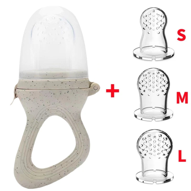 Alimentador Antiahogo de Silicona para Bebés