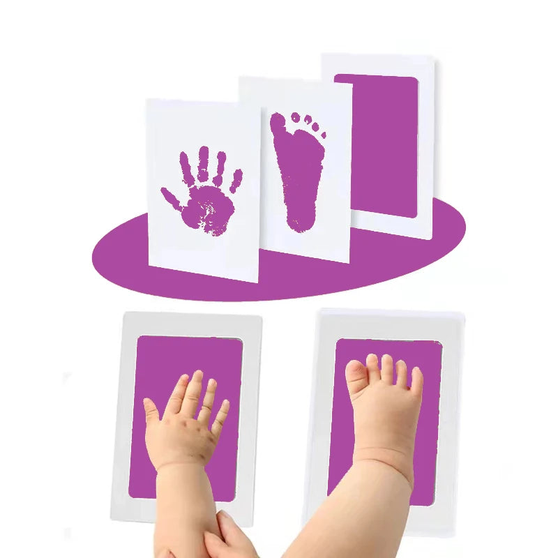 Kit de Huellas de Manos y Pies para Bebé con Portafotos