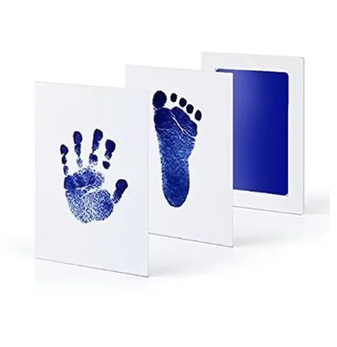 Kit de Huellas de Manos y Pies para Bebé con Portafotos