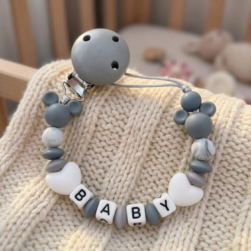Sujetachupetes de Silicona Personalizable