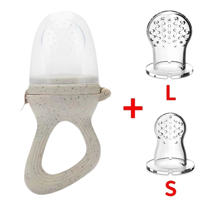 Alimentador Antiahogo de Silicona para Bebés