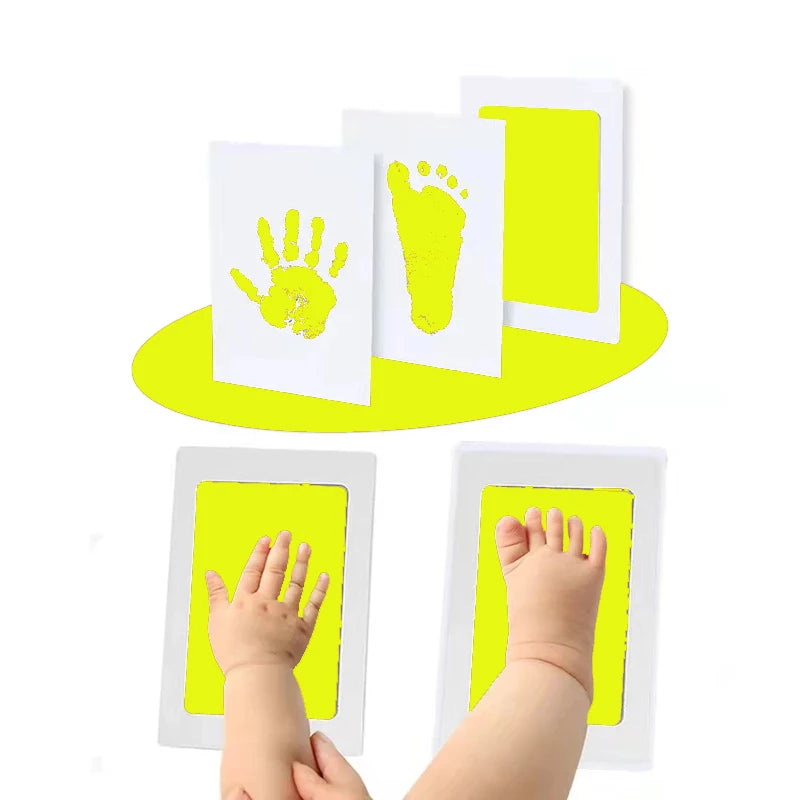 Kit de Huellas de Manos y Pies para Bebé con Portafotos