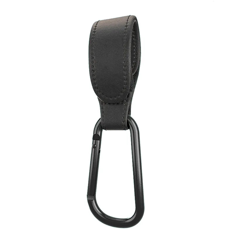 Ganchos Ajustables de Cuero Sintético para Carrito de Bebé (Pack Premium)