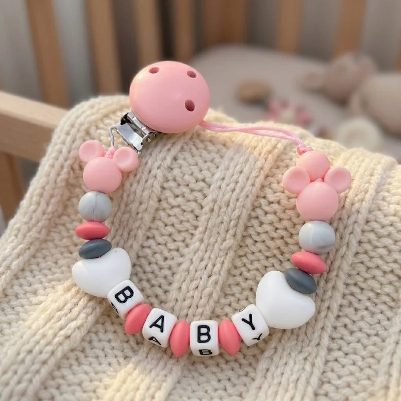 Sujetachupetes de Silicona Personalizable