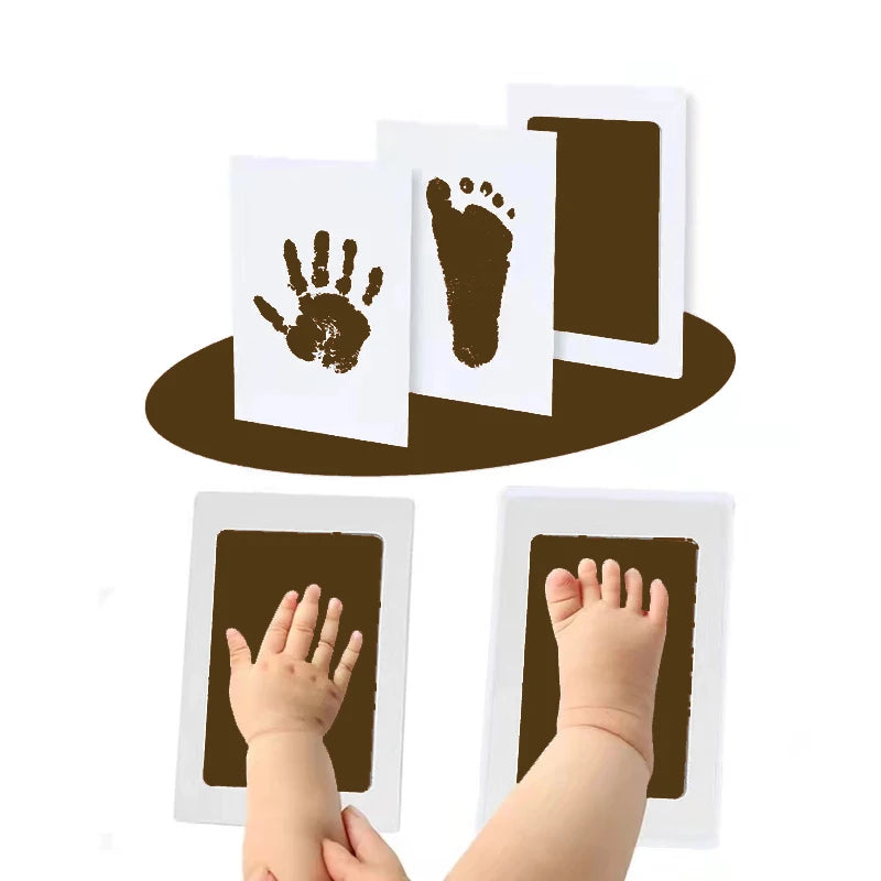 Kit de Huellas de Manos y Pies para Bebé con Portafotos