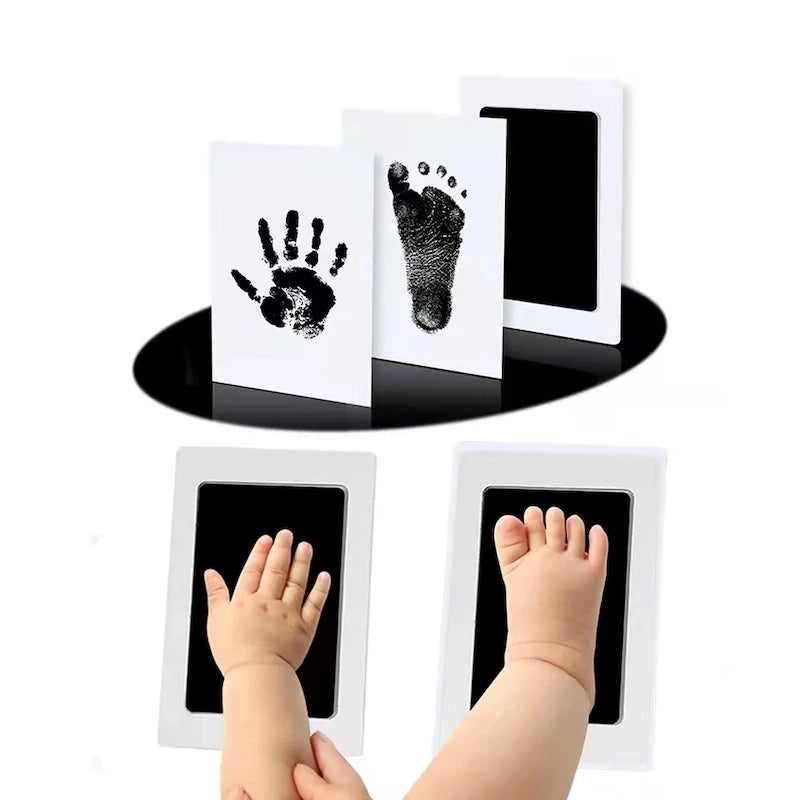 Kit de Huellas de Manos y Pies para Bebé con Portafotos