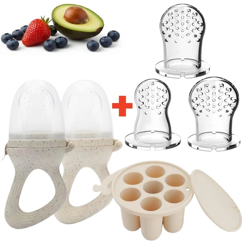 Alimentador Antiahogo de Silicona para Bebés