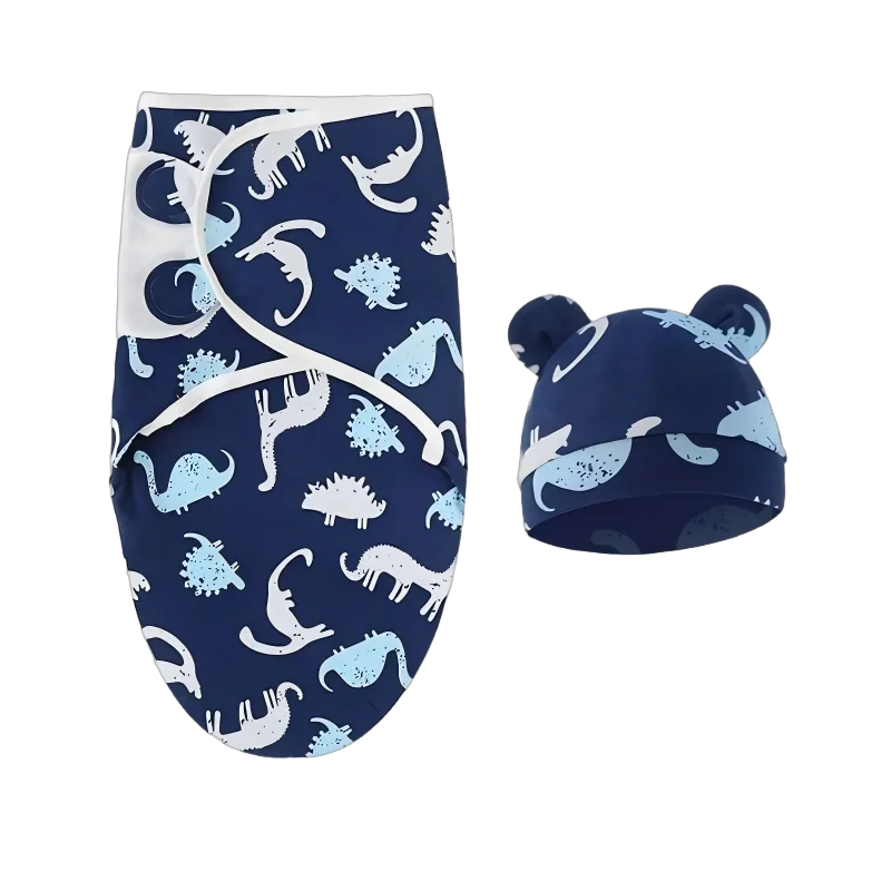 Saquito de Dormir para Recién Nacido con Gorrito