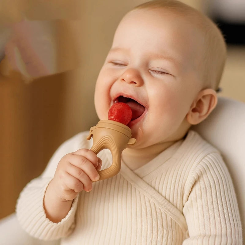 Alimentador Antiahogo de Silicona para Bebés