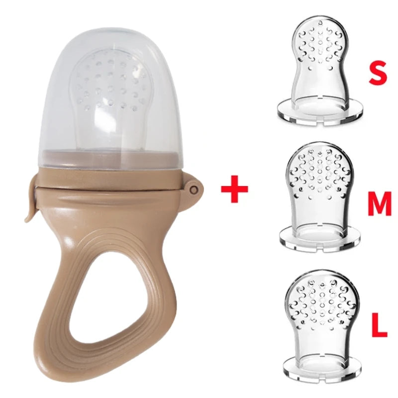 Alimentador Antiahogo de Silicona para Bebés