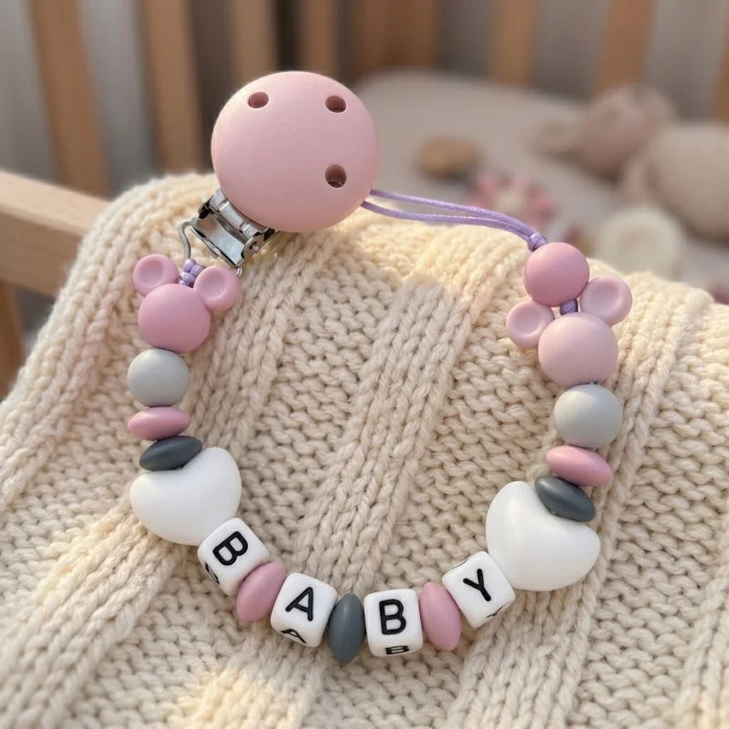 Sujetachupetes de Silicona Personalizable