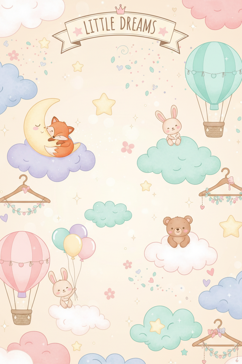 Ilustración tienda bebés Lop Trendly